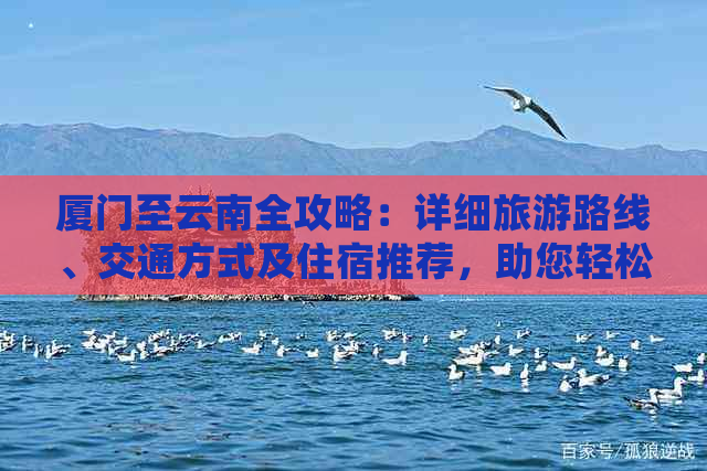 厦门至云南全攻略：详细旅游路线、交通方式及住宿推荐，助您轻松畅游两省