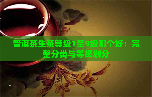 普洱茶生茶等级1至9级哪个好：完整分类与等级划分