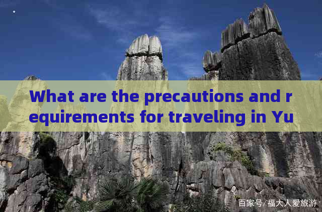 What are the precautions and requirements for traveling in Yunnan?