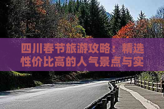 四川春节旅游攻略：精选性价比高的人气景点与实惠玩法推荐