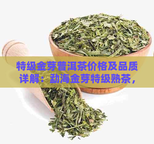 特级金芽普洱茶价格及品质详解：勐海金芽特级熟茶，究竟值多少钱？