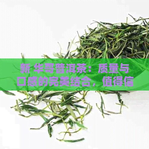 新 华哥普洱茶：质量与口感的完美结合，值得信吗？