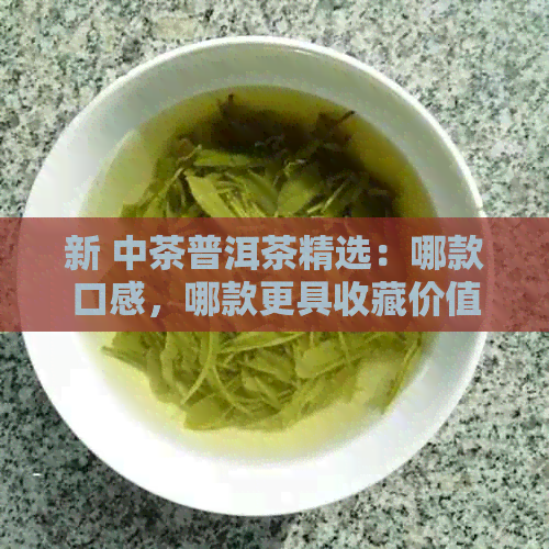 新 中茶普洱茶精选：哪款口感，哪款更具收藏价值？