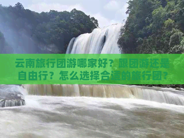 云南旅行团游哪家好？跟团游还是自由行？怎么选择合适的旅行团？