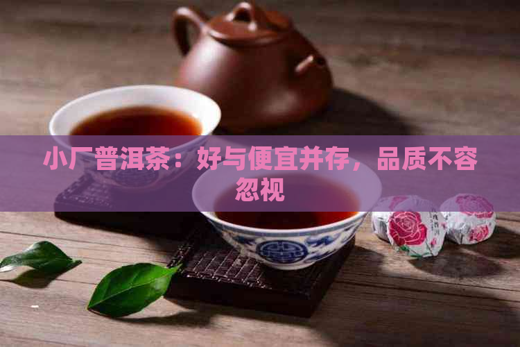 小厂普洱茶：好与便宜并存，品质不容忽视