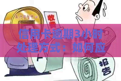 信用卡逾期3小时处理方式：如何应对逾期后果