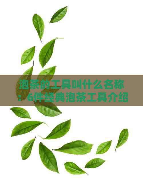 泡茶的工具叫什么名称：6件经典泡茶工具介绍，助你品味各类茶。