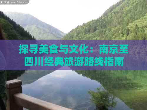 探寻美食与文化：南京至四川经典旅游路线指南