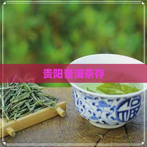 贵阳普洱茶存