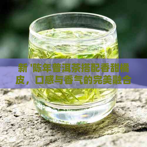 新 '陈年普洱茶搭配香甜橘皮，口感与香气的完美融合'