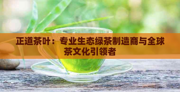 正道茶叶：专业生态绿茶制造商与全球茶文化引领者