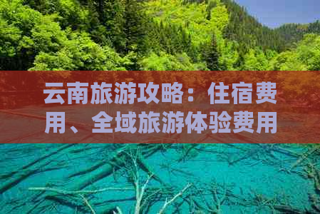 云南旅游攻略：住宿费用、全域旅游体验费用详细分析，为你规划完美旅程