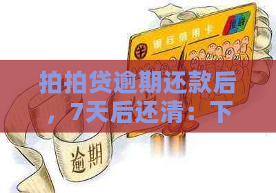 逾期还款后，7天后还清：下月是否可再次借款？