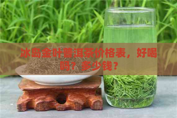 冰岛金叶普洱茶价格表，好喝吗？多少钱？