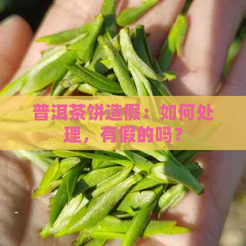 普洱茶饼造假：如何处理，有假的吗？