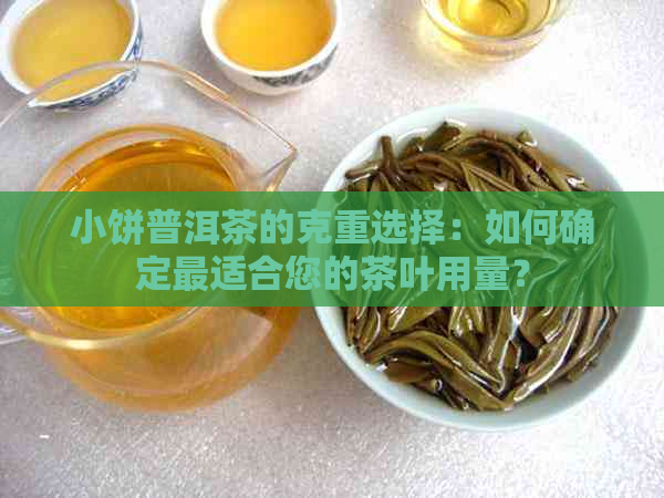 小饼普洱茶的克重选择：如何确定最适合您的茶叶用量？