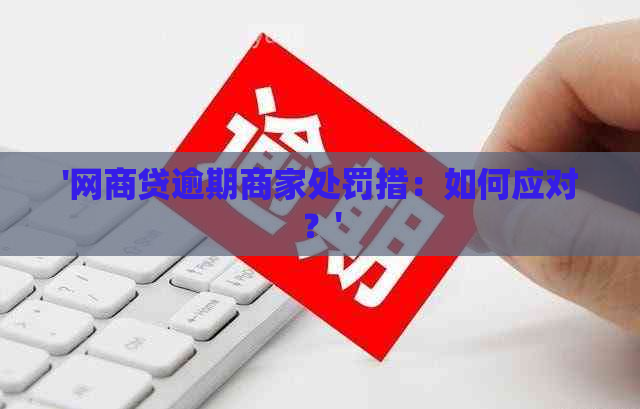 '网商贷逾期商家处罚措：如何应对？'