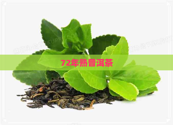 72年熟普洱茶