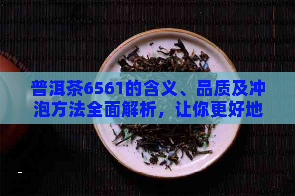 普洱茶6561的含义、品质及冲泡方法全面解析，让你更好地了解这款茶叶