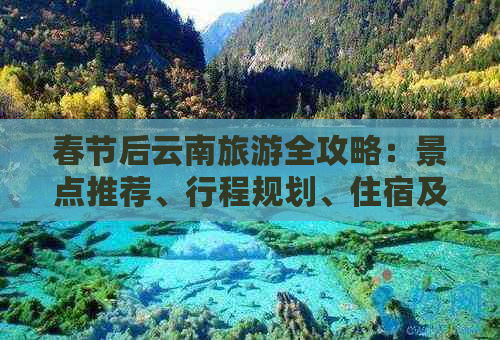 春节后云南旅游全攻略：景点推荐、行程规划、住宿及交通指南，让你玩转云南