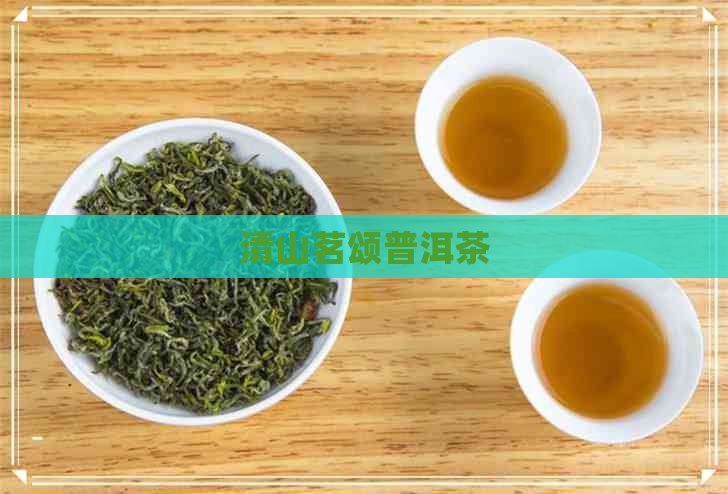 清山茗颂普洱茶