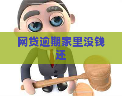 网贷逾期家里没钱还