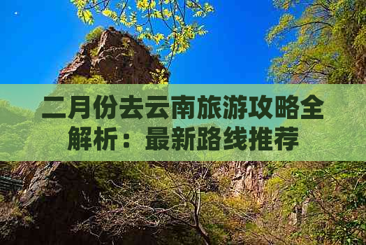 二月份去云南旅游攻略全解析：最新路线推荐