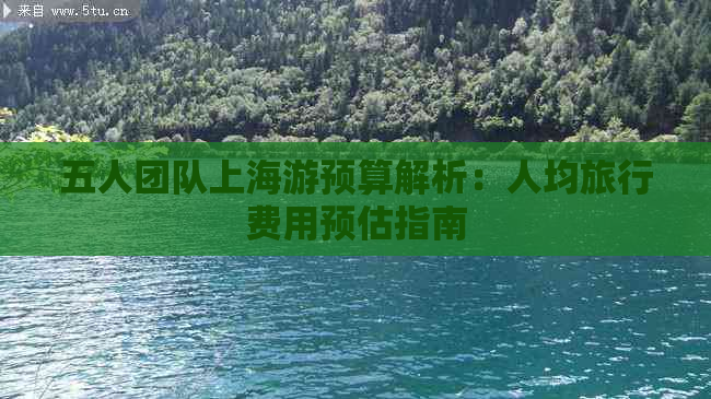 五人团队上海游预算解析：人均旅行费用预估指南