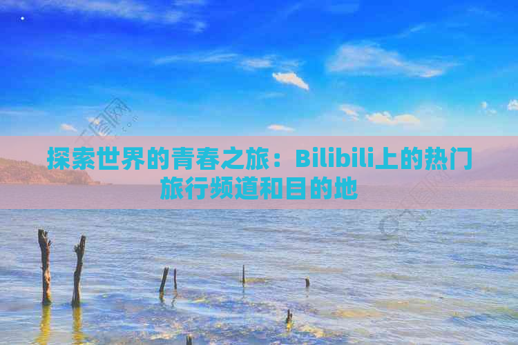 探索世界的青春之旅：Bilibili上的热门旅行频道和目的地