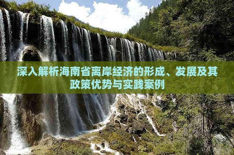 深入解析海南省离岸经济的形成、发展及其政策优势与实践案例