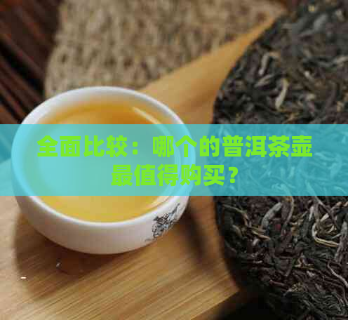 全面比较：哪个的普洱茶壶最值得购买？