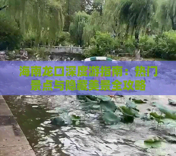 海南龙口深度游指南：热门景点与隐藏美景全攻略