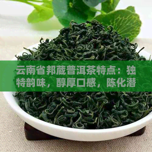 云南省邦葳普洱茶特点：独特韵味，醇厚口感，陈化潜力大