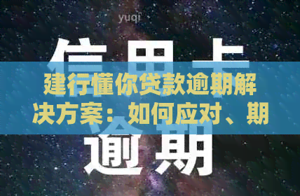 建行懂你贷款逾期解决方案：如何应对、期申请及影响全解析