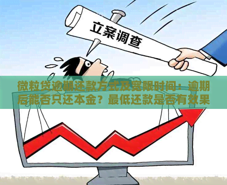 微粒贷逾期还款方式及宽限时间：逾期后能否只还本金？更低还款是否有效果？