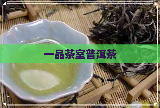 一品茶室普洱茶