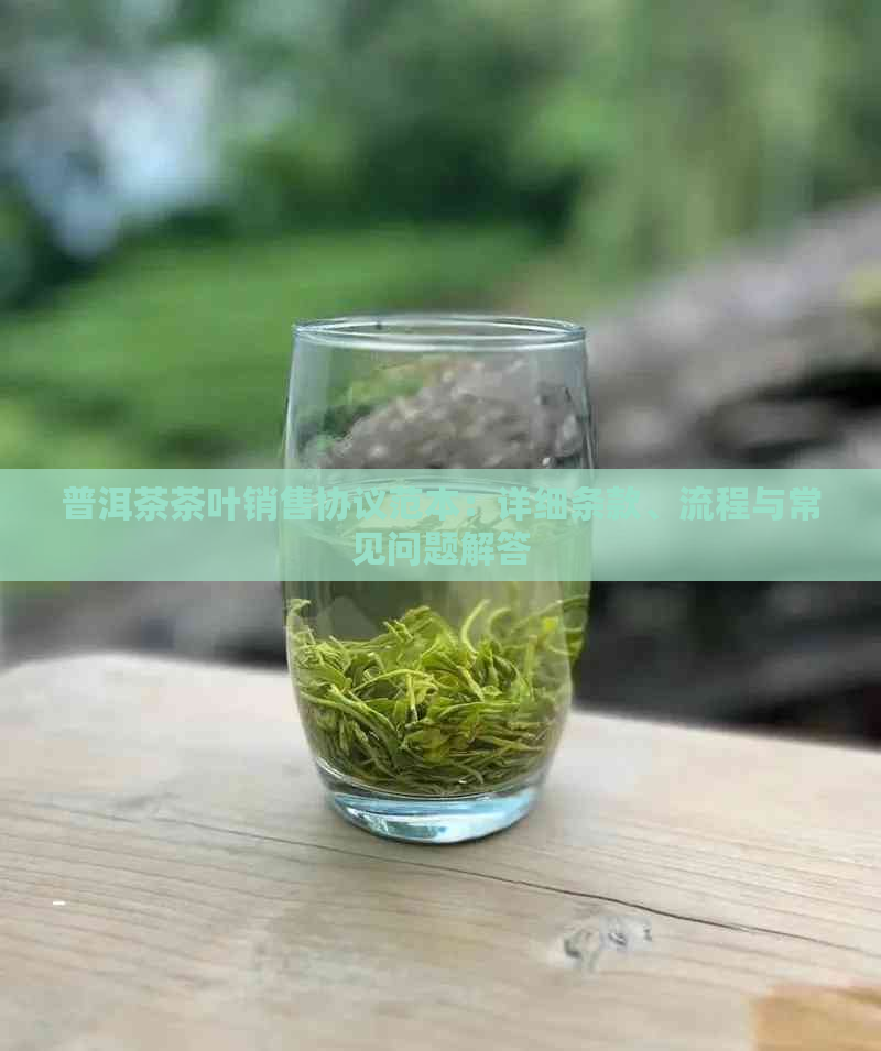 普洱茶茶叶销售协议范本：详细条款、流程与常见问题解答