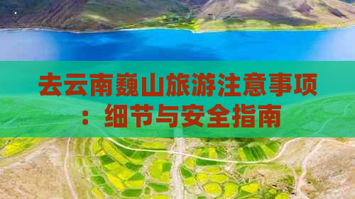 去云南巍山旅游注意事项：细节与安全指南