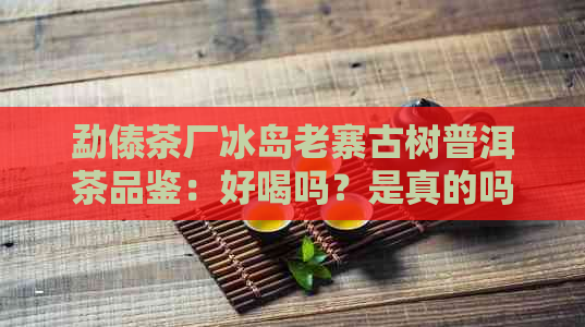 勐傣茶厂冰岛老寨古树普洱茶品鉴：好喝吗？是真的吗？价格如何？