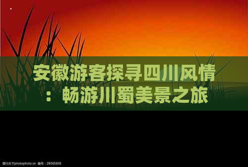 安徽游客探寻四川风情：畅游川蜀美景之旅