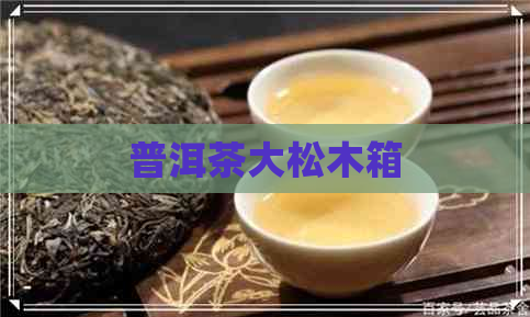 普洱茶大松木箱