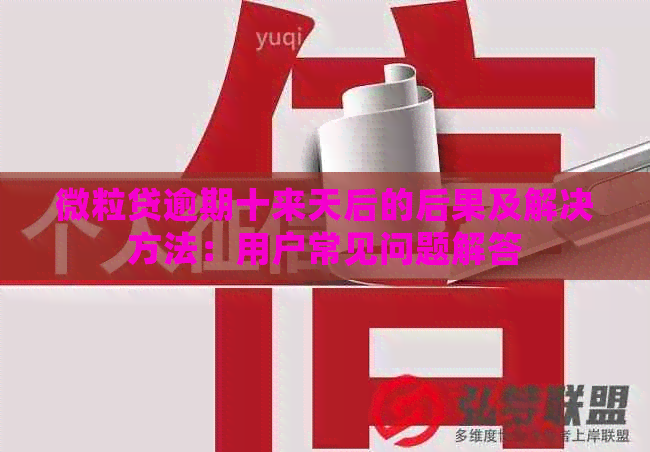 微粒贷逾期十来天后的后果及解决方法：用户常见问题解答