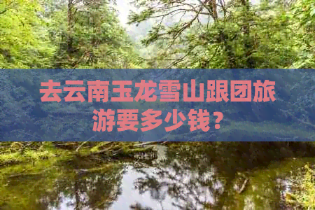 去云南玉龙雪山跟团旅游要多少钱？