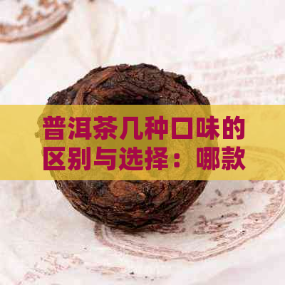 普洱茶几种口味的区别与选择：哪款口感更佳？