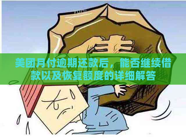 美团月付逾期还款后，能否继续借款以及恢复额度的详细解答