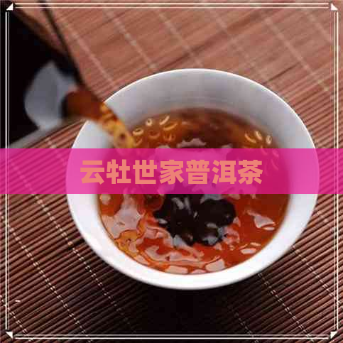 云牡世家普洱茶