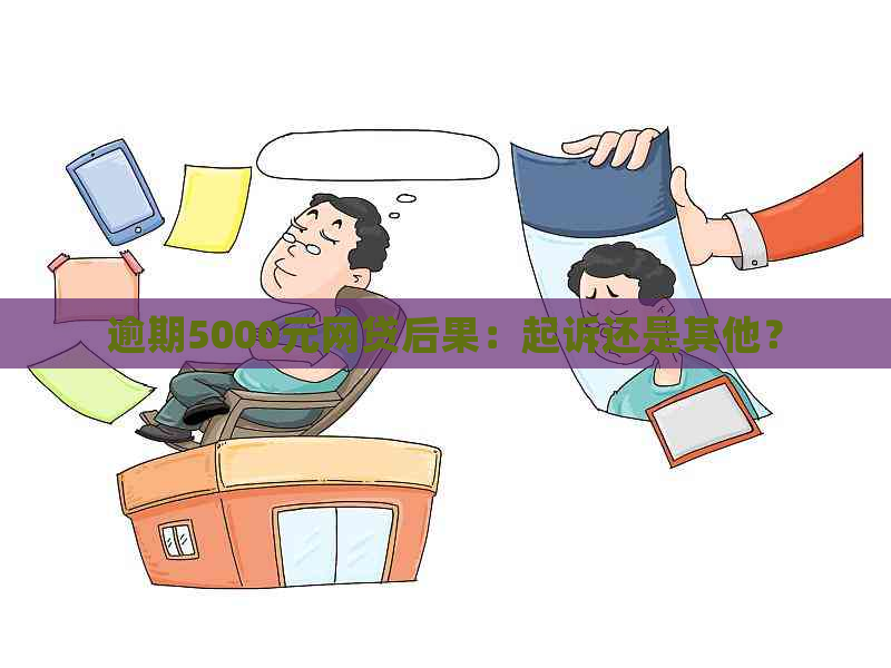 逾期5000元网贷后果：起诉还是其他？