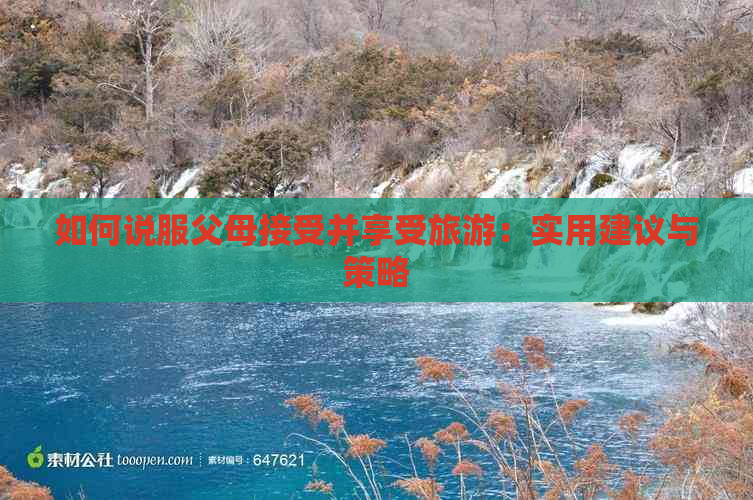 如何说服父母接受并享受旅游：实用建议与策略