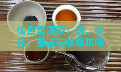 传世普洱茶：历、文化、品鉴与收藏攻略