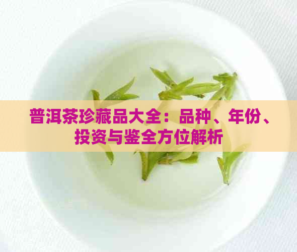 普洱茶珍藏品大全：品种、年份、投资与鉴全方位解析